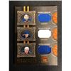 Image 1 : 2010-11 Crown Royale Royal Lineage Materials Prime Lundqvist/Gaborik/Anisimov