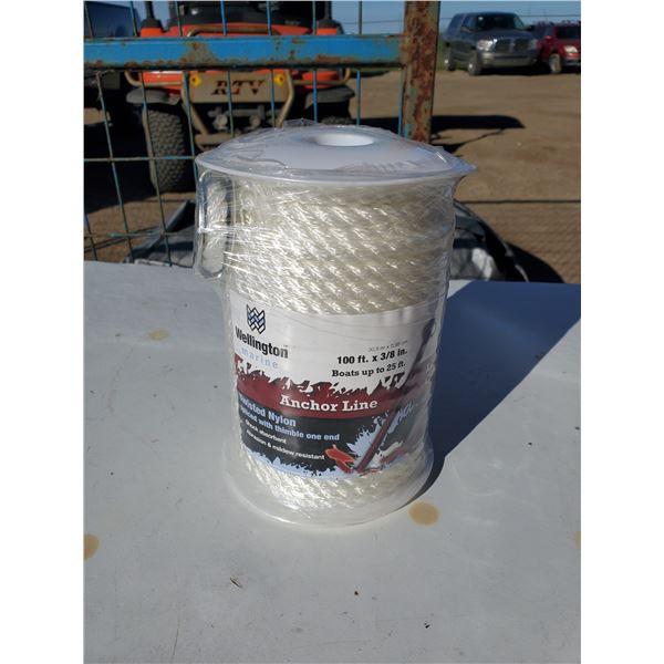 1 new roll of anchor line
