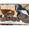 Image 1 : box of assorted cutting discs & wire wheels