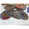 Image 2 : box of assorted cutting wheels, grinding discs, wire wheel