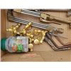Image 3 : lot of assorted welding items -torches, gauges, jar of tips