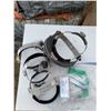 Image 1 : 4 welding helmet liners & bag of replacement face lenses