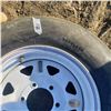 Image 2 : trailer tire with 6 bolt rim ST225/75/D15