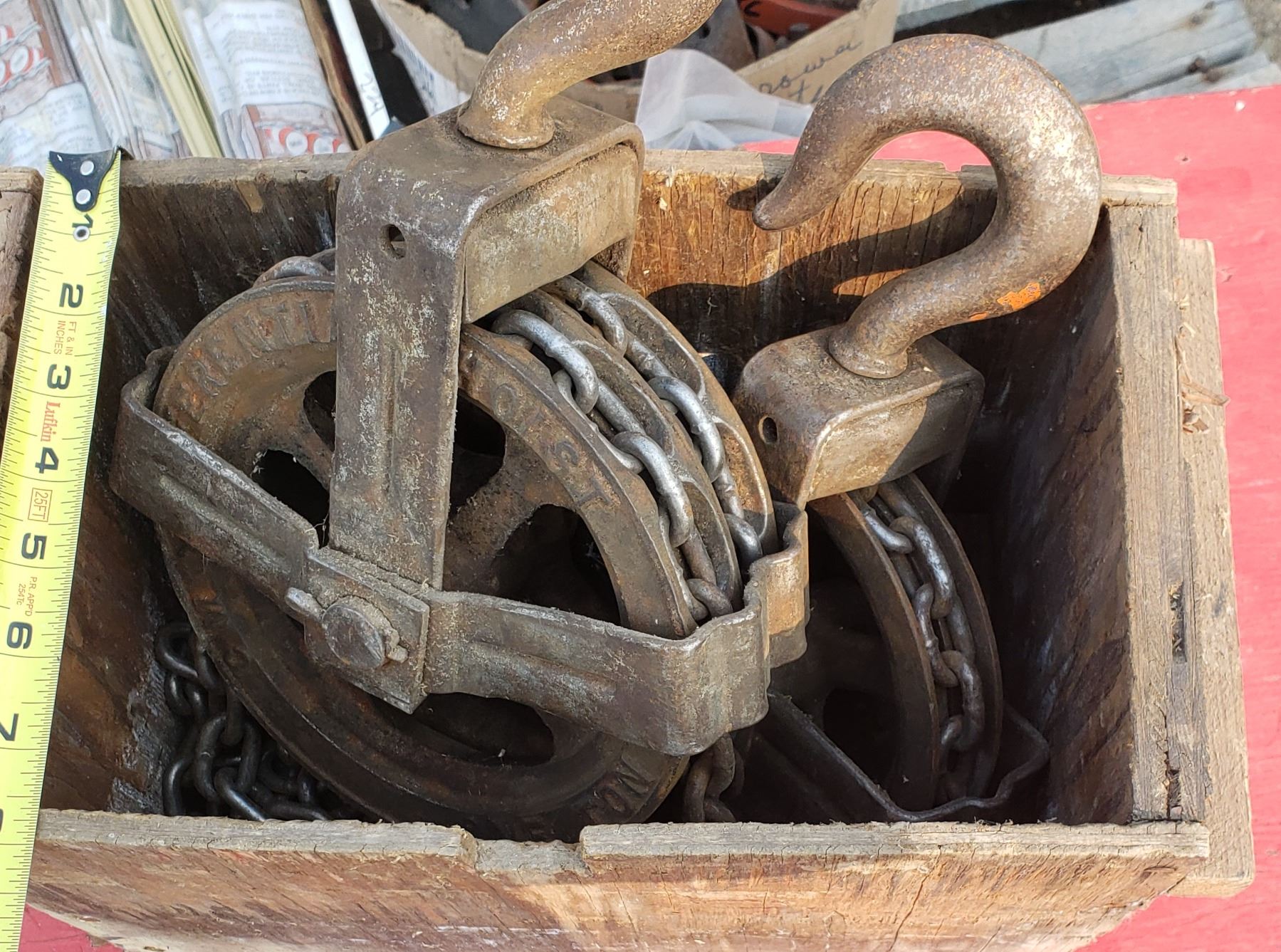 1 ton heavy chain hoist CM Differential hoist Schmalz Auctions