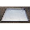 Image 2 : Stainless Metal Tray 29 X 31 Inch