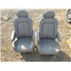Image 1 : PAIR OF TAN VEHICLE SEATS