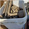 Image 1 : large bucket of chains and tools