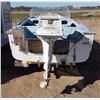 Image 5 : 16' Fiberglass Boat With 40 Hp Evinrude & Trailer