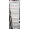 Image 2 : white 8 bin storage unit
