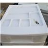 Image 3 : white 8 bin storage unit
