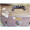 Image 2 : vintage tackle box / Brown tool box and tools