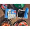 Image 4 : lot of concrete & metal cut off blades & wire brushes