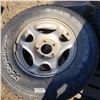 Image 7 : 5 tires with  rims - 5 bolt, 245-75-R16 tires used