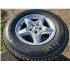 Image 2 : set of 4 255-65-R16 almost new tires on mercedes suv rims