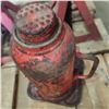 Image 5 : hydraulic bottle jack , 2 jack stands 2 ton