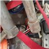 Image 5 : misc box of oil cans, gas nozel, filter assembly, ratchet, straps