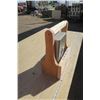 Image 2 : Wooden Painters Toolbox & Locked Cashbox (No Key)