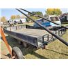 Image 4 : Tandem Trailer 14'6"X 8 FT 4 New Tires, New Jack, 1FT Sides *LOCATED OFF SITE, SEE DESCRIPTION*