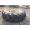 Image 8 : All Traction Champion Tractor Tire on Rim 18.4-34
