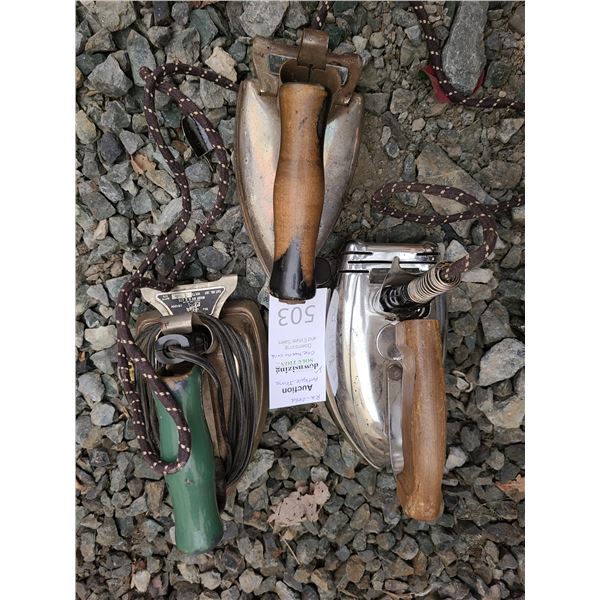 Antique Electric Irons Cat A