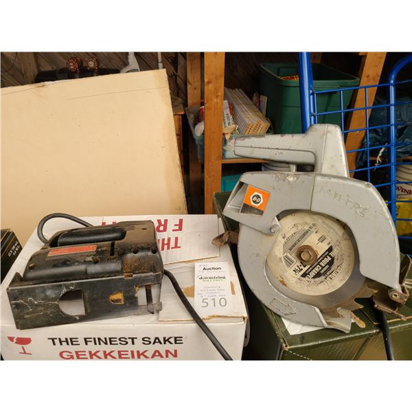 B&D Circular Saw & Sears Craftman Sabre Saw Cat B
