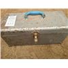 Image 8 : Metal Tool Box and Tools Cat B