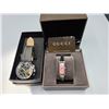 Ladies Gucci Watch & Men’s Skmei Watch Cat A