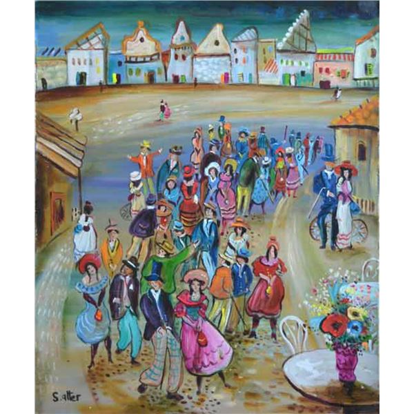 Alter- Acrylic on Canvas "Untitled"