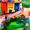 Image 2 : Shlomo Alter, "Spring Day" Hand Signed Limited Edition Serigraph on Paper with Letter of Authenticit