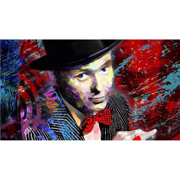 Mark Braver- Original Mixed Media "Sinatra"