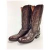 Image 1 : Custom Alligator Boots - YES! You can use your alligator from Live Auction #19!