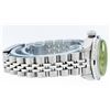 Image 6 : Rolex Ladies Stainless Steel Yellow Diamond & Sapphire Datejust Wristwatch