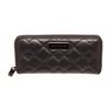 Image 1 : Marc By Marc Jacobs Black Quilted Leather Long Zippy Wallet