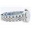 Image 4 : Rolex Ladies 26 Stainless Steel Sky Blue Diamond & Emerald Datejust Wristwatch