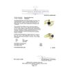 Image 5 : 1.51 ctw Blue Sapphire And Diamond Ring - 14KT Yellow Gold