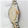 Image 7 : Rolex Mens Datejust 36 Champagne Linen Index Yellow Gold Fluted Oyster Perpetual