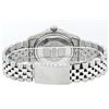 Image 6 : Rolex Mens Stainless Steel Mother Of Pearl Diamond & Sapphire Datejust Wristwatc