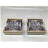 Image 1 : "Faith Hope Love" Lot Of 2 Coaster Sets