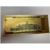 Image 3 : President Trump USA Gold Seal Certificate commemorative gold foil issued 1 million dollar bill