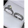 Image 3 : Italian Designed Summer Bride 1.0 Carat Solitaire Ladies 2 ring wedding engagement set size 8