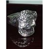 Image 2 : Mens Silver Biker Skull Ring NEW size 10 road fury