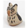 Image 1 : Cochiti Pueblo Miniature Pottery Owl