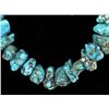 Image 2 : Navajo Sterling Turquoise Nugget Necklace