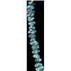Image 3 : Navajo Sterling Turquoise Nugget Necklace