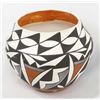Image 1 : Acoma Polychrome Pottery Bowl by C. Chino
