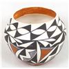 Image 2 : Acoma Polychrome Pottery Bowl by C. Chino