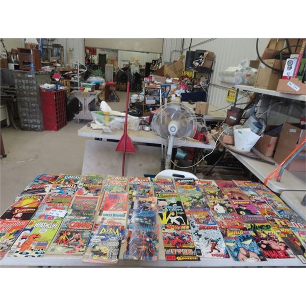 (WE)Approx 89 Vaious Comics - 30 Cents & Up