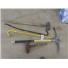 Image 1 : (MN) 2 Wrecking Bars, 2 Sledge Hammers, & Pick