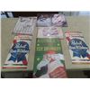 Image 1 : 5 Metal Signs, 2 Cardboard Pabst Beer & Harley Davidson - Modern Signs