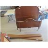 Image 1 : Wooden Bed 56" W